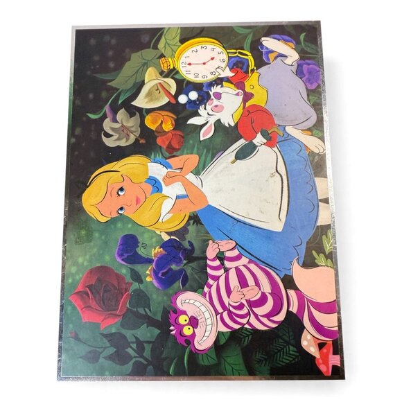 Disney Alice In Wonderland 1000-Piece Jigsaw Puzzle Premium Recycled Board Full- - Picture 4 of 6